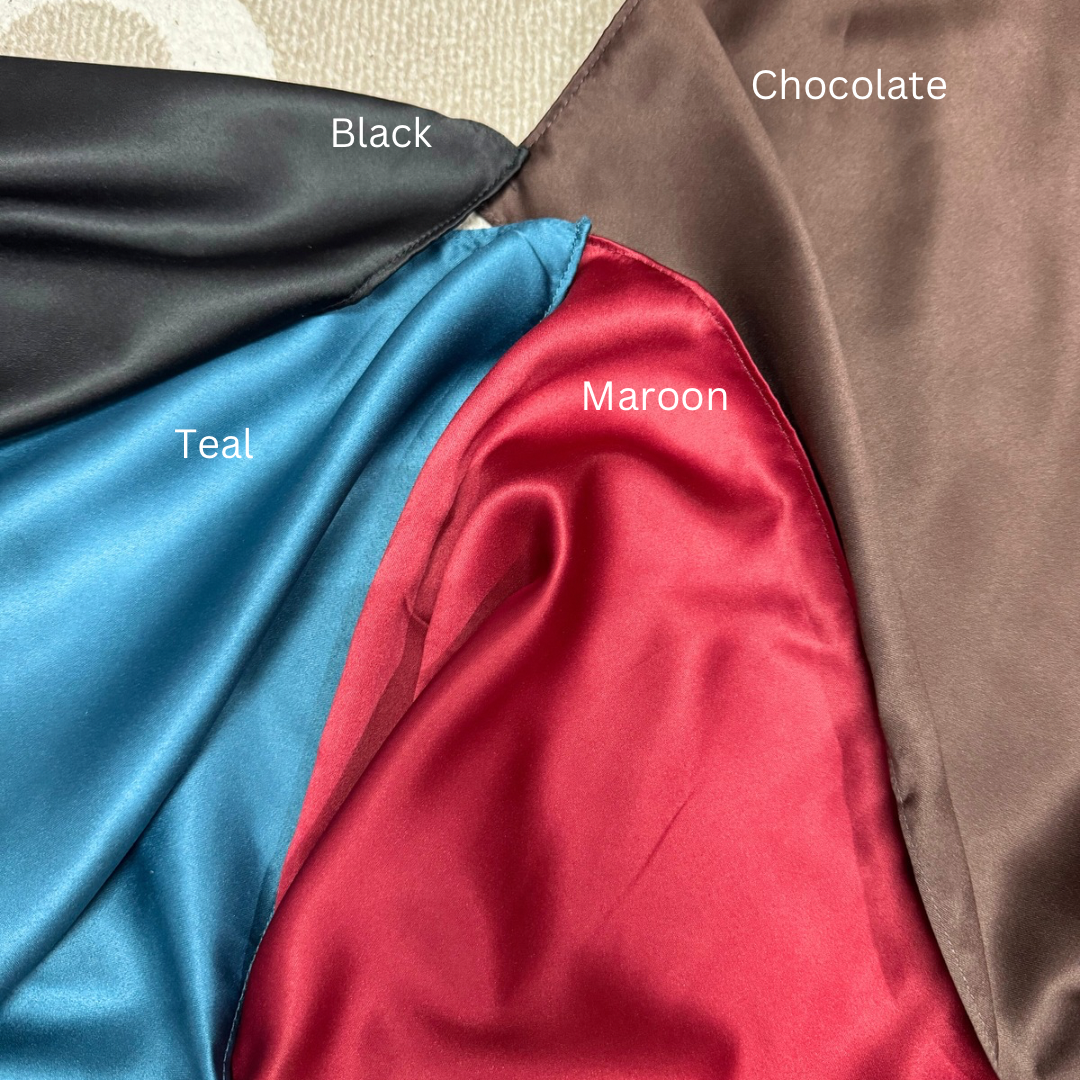 Matte Satin Instant Triscarf