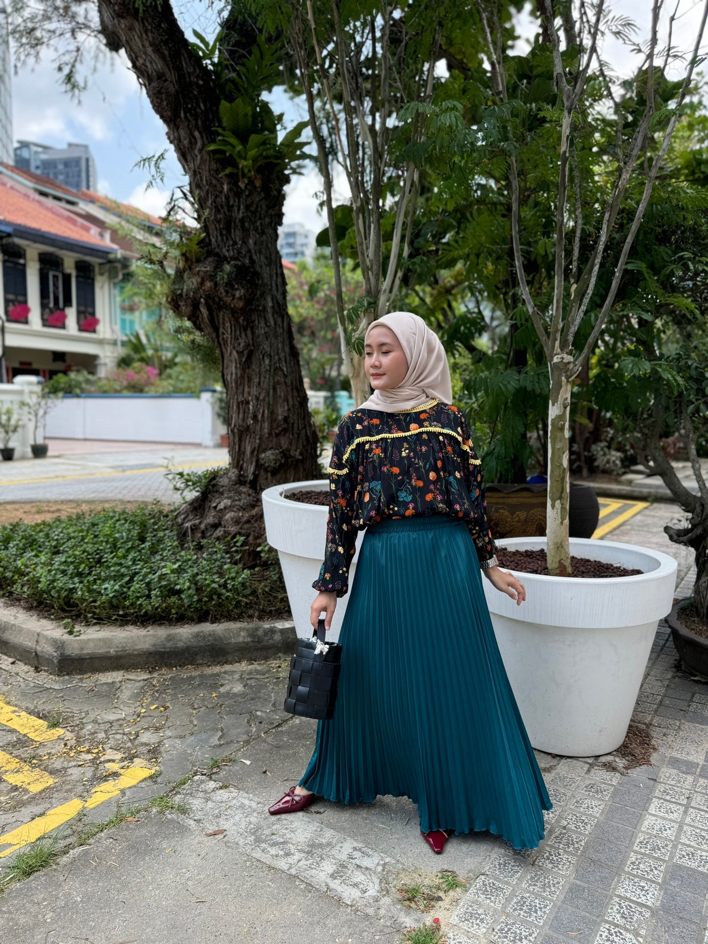 Ash Pleated Skirt