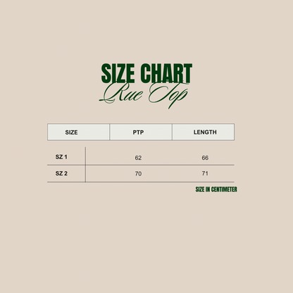 Rue Top [Preorder]